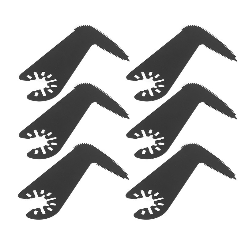 10Pcs Oscillating Saw Blade Sickle Shape High Speed Steel Multitool