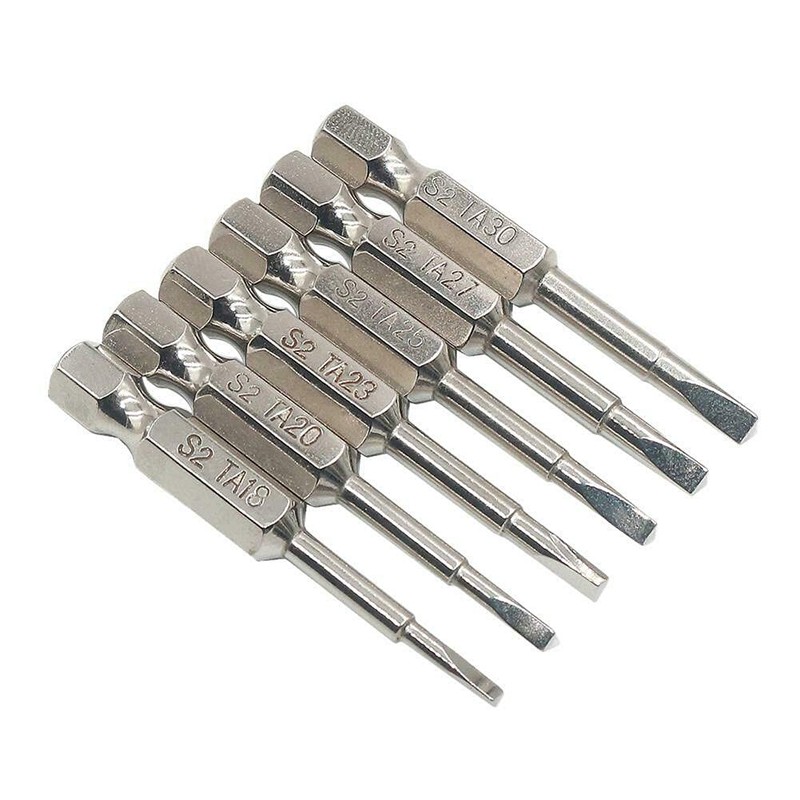 Triangle Screwdriver Bit Set, 6 Pieces Triangle Screw Head, 2