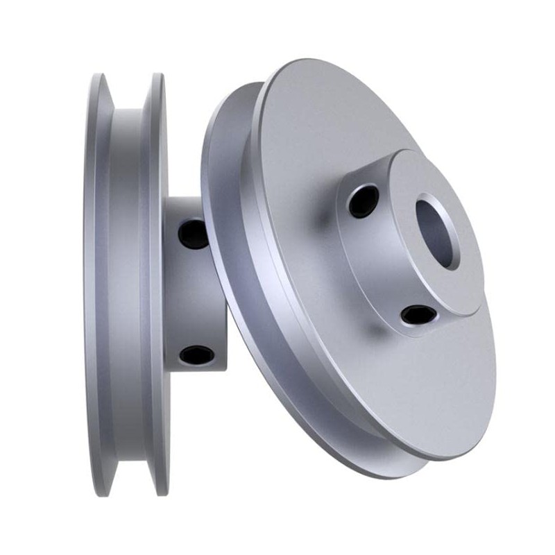 CHANCS Outer Diameter 80mm Single Groove Pulley 19mm Fixed Bore