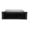Car Stereo Radio Storage Box Black Large Storage Space Dash
