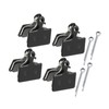 Hihaha 4 Pair Semi Metal Disc Bike Brake Pads with