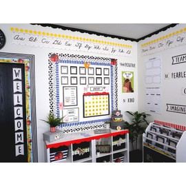 CTP Cow Print EZ Border for Classroom Bulletin Board Border for Farm & Animal Classroom Theme (Creative Teaching Press 10506), 48 ft per Package