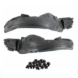 Parts N Go Fender Liner Set w/Clips For 2010-2014 Subaru Legacy Front Driver & Passenger Side Left Right SU1248121 SU1249121 59120AJ01A 59120AJ00A