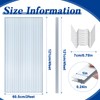 Hotop Polycarbonate Greenhouse Panels Kit 4' x 2' x 0.24"