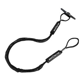 Extreme Max 3006.3065 BoatTector Bungee Dock Line Value 2-Pack - 8', Black