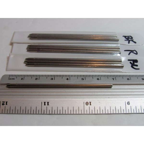 Unbranded/Generic 9 MIX MINI BALLPOINT REFILL-FIT PENAGAIN ERGOSOF PEN