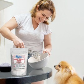 K9Cakery Magifrost Icing for Dog Treats - Create Vibrantly and Dog-Safe Delights | Made in The U.S.A. | Simple Ingredients and Convenient | Gluten and Grain-Free Perfect for Dog Treat (10oz)