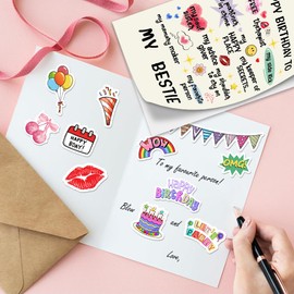 FALIMITLESS Funny Birthday Card for Women Sister, Happy Bday Gifts for Bestie, Best Friend Birthday Card, Happy Greeting Card for Friendship, Niece, Womens (Birthday Bestie)