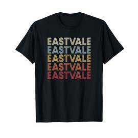 Eastvale California Eastvale CA Retro Vintage Text T-Shirt