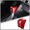 PIUGILH ABS Carbon Fiber Gear Shift Knob Cover Trim Decoration