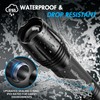 WdtPro LED Flashlight High Lumens SR2000 Pro, 2 Pack Brighter