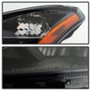 ACANII - For Black 2008-2013 Nissan Rogue 14-15 Select Halogen