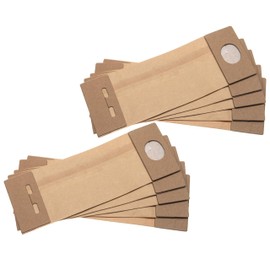 vhbw 10 x Turbo Filters Compatible with Makita BO3700, 9046, 9046J, BO4900, BO4900V Orbital Sander, Orbital Sander - Paper Dust Bag Set
