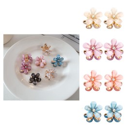 Mirhua Hair Clips, Flowers, Bangs Clips, Mini Flowers, Set of 12, Love, Hair Ornaments, Hair Clips, Hair Accessories, Women's, Birthday, Rapunzel Style