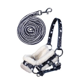 HKM Sports Equipment Hobby Horse Halter Set Stars