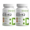 Vitamin 2-Pack Vitamin D3 + K2 Capsules – Immunity &