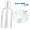 TOVINANNA 12pcs Travel Bottles Refillable Press Bottles for Shampoo Lotion
