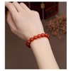 My Own Tong 2 Pcs Carnelian Crystal Bracelet Natural Healing