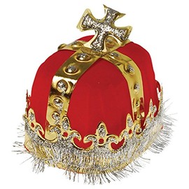 U.S. Toy Royal Red King's Crown
