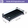 ZCDCP Coffee Pod Holder, Black Nespresso Original Pod Holder, Coffee