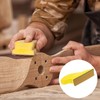 sourcing map 40pcs Detail Sander Paper Kit 80/120/180/240/320/400/600/800 Grits 3.5"