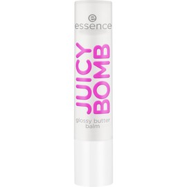 essence Juicy Bomb Glossy Butter Balm, No. 06, Transparent, Natural, Shiny, Radiant Fresh, Vegan, Paraben-Free, Microplastic Particles, Nanoparticles Free, Pack of 1 (2.5 g)
