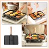 CALLARON Grill Pan for Stove - Nonstick Divided Grill Pan
