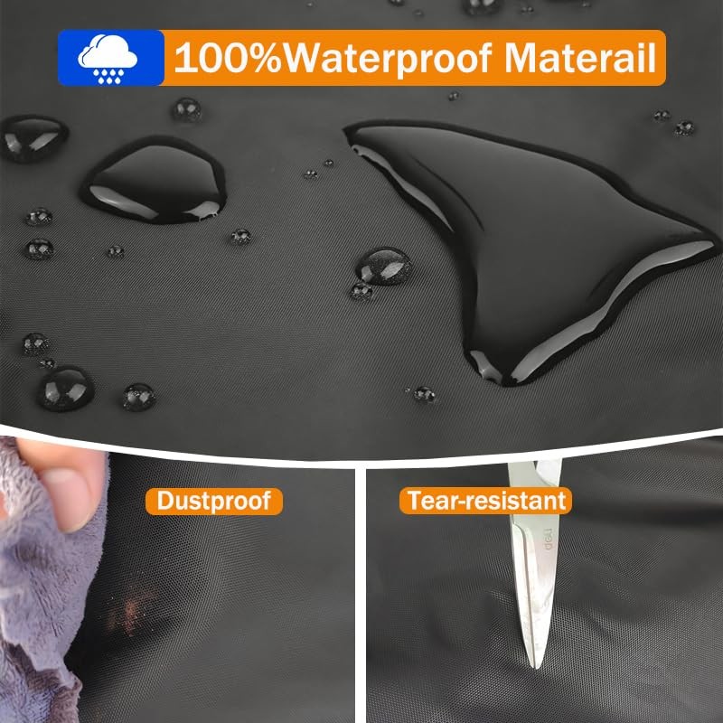 Dalema Storage Shelves Covers,Heavy Duty 600D Waterproof Dustproof Standing Shelf