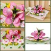 Hierein Birthday Card, Hummingbird and Hibiscus Pop Up Card with