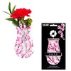 MODGY Expandable Flower Vase Plastic Decorative Modern Vases for Flowers