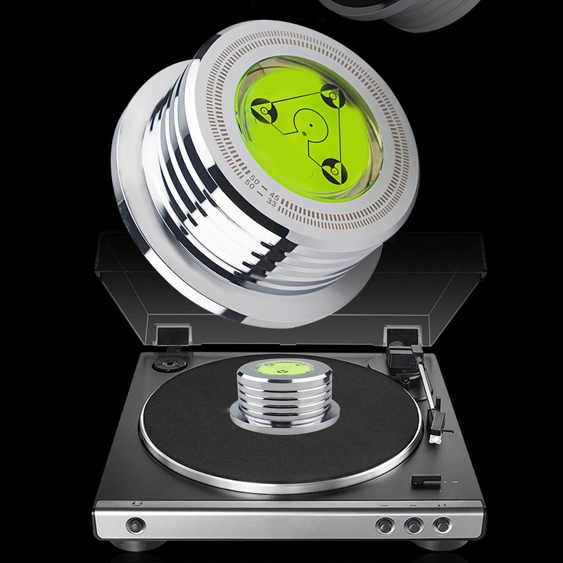 Record Weight Stabilizer Professional 50Hz 45rpm Vinyl Turntable Disc Stabilizer