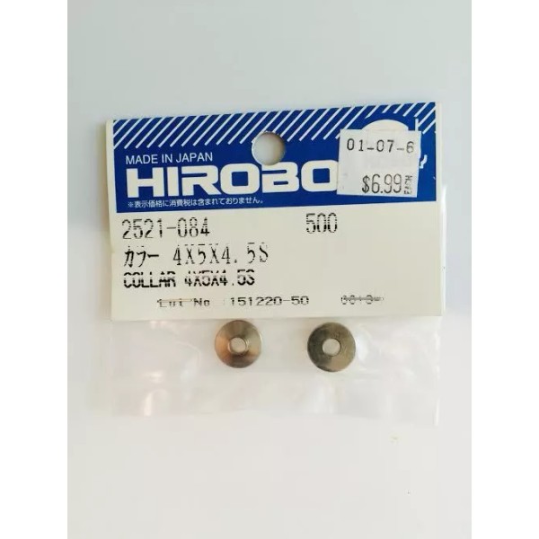 HIROBO 2521084 Hirobo RC Helicopter Collar 4x5x4.5 New In Package