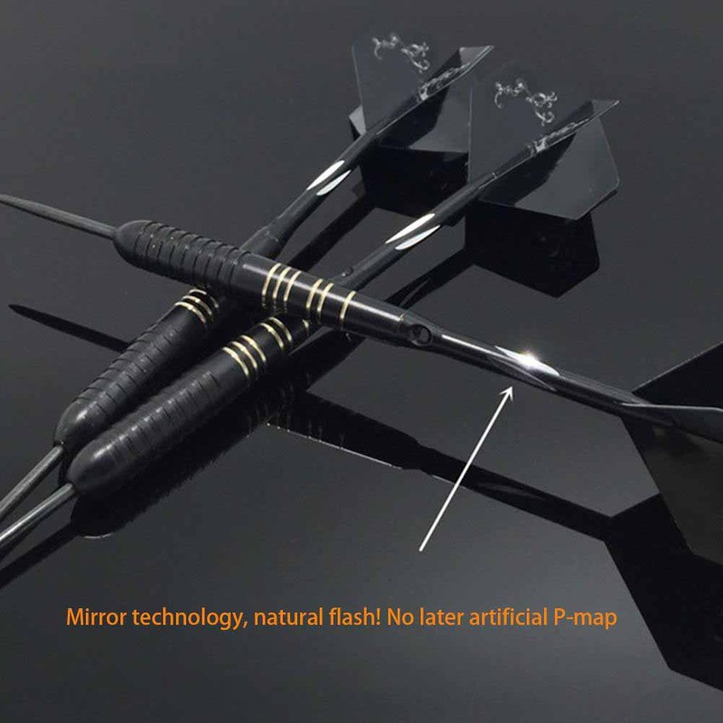 Professional 3 Pack Steel Darts Set 23g with Aluminium Shafts