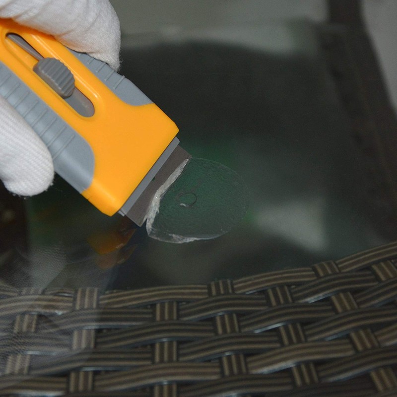 FOSHIO Plastic Retractable Razor Blade Scraper for Glass Adhesive Removing