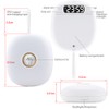 Vibrating Alarm Clock for Heavy Sleepers – Silent Dual Alarm