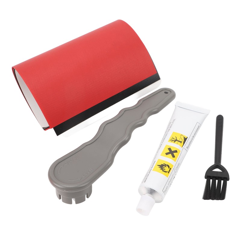 Inflatable Boat Repair Kit PVC 8 Groove Spanner 30ML Glue