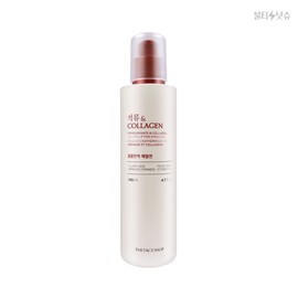 The Face Shop Pomegranate Collagen Volume Elasticity Emulsion 140ml 1 unit / 더페이스샵 석류 콜라겐 볼륨탄력 에멀전 140ml 1개