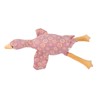 Goose Stuffed Animal Rose Pattern Soft Comfortable Cute Goose Plush
