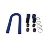 1 Set Blue 36" Long Universal Flexible Stainless Steel Radiator