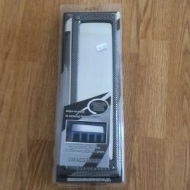 YCL Car rearview mirror, 270mm. LED Light (OEM) Black