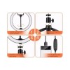Aro De Luz 8 Pulgadas De Iluminacion Usb Con Soporte
