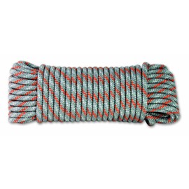 Chapuis DR61 Braided Polypropylene Rope Maximum Load 450 kg Diameter 6 mm Length 15 m Grey