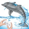 Remote Control Dolphin Shark, Water Pool Toys for Kids Ages