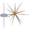 COM-FOUR® Christmas Star for Hanging - Decorative Star for Christmas