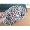 Small Cosmetic Bag with Leo Pattern, beige / brown, exotic