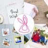 100Pcs Kids Paper Clips Bunny Style Strong Metal Exquisite Color