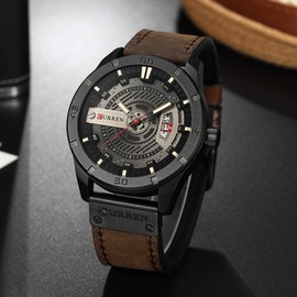 Curren Men Watch Business Multifuntional Waterproof Watches Quartz Watch