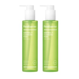 Real Barrier Control T Oily Cleansing Foam 200ml / 리얼베리어 컨트롤 T 지성 뽀득 클렌징폼 200ml X2