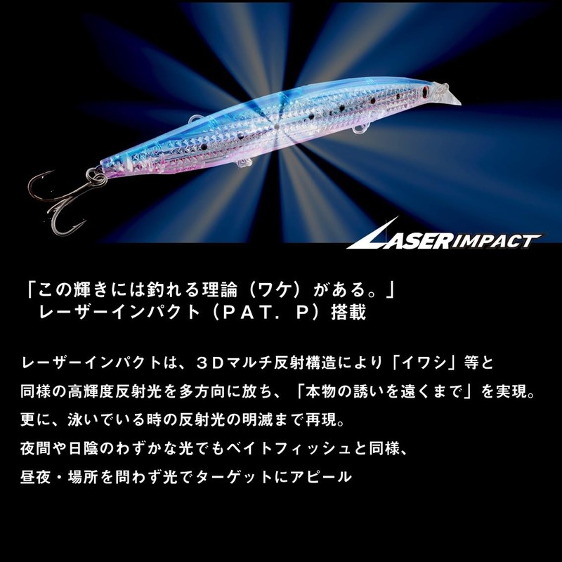 DAIWA Minnow Shoreline Shiner Z Vertis R140S-LI LI Double Red