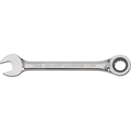 CRAFTSMAN Ratcheting Wrench, Metric, Reversible, 15mm, 72-Tooth, 12-Point (CMMT42426)